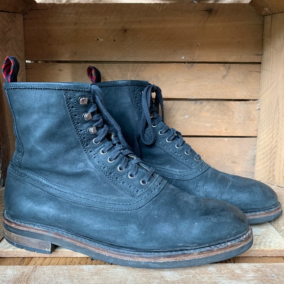 polo lace up boots